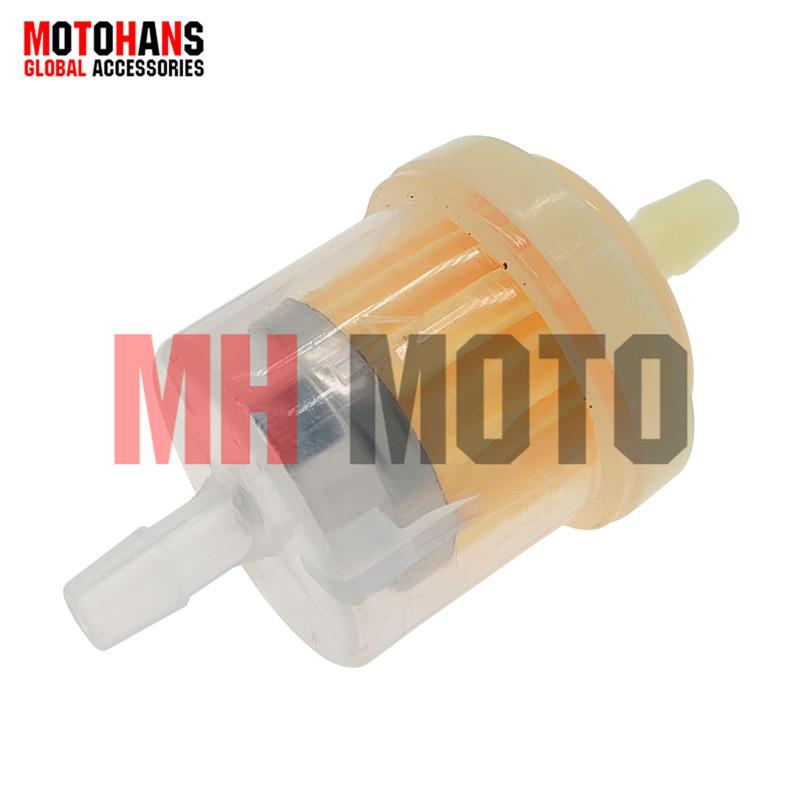 2PCS 6MM FUEL FILTER GAS FUEL OIL FILTER MOPED SCOOTER MOTORCYCLE DIRT BIKE UNIVERSAL ATV Fuel Filters5