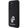 Etui do Samsung Galaxy S24 Karl Lagerfeld Karl&Choupette Metal Pin Czarny