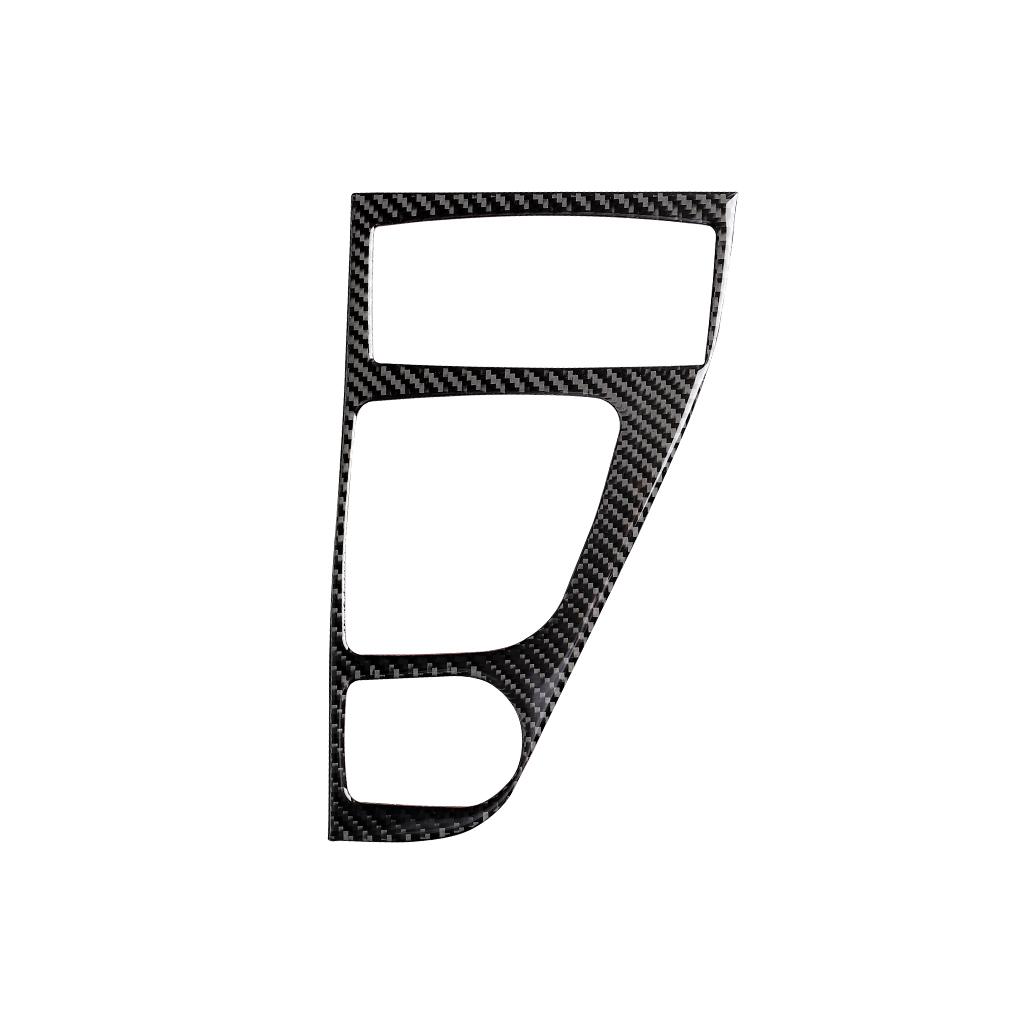 Накладка на панель переключения передач из углеродного волокна, подходящая для Infiniti Q50 Q60 2014-2019 LDH, автомобильные аксессуары, защитная наклейка для автомобиля