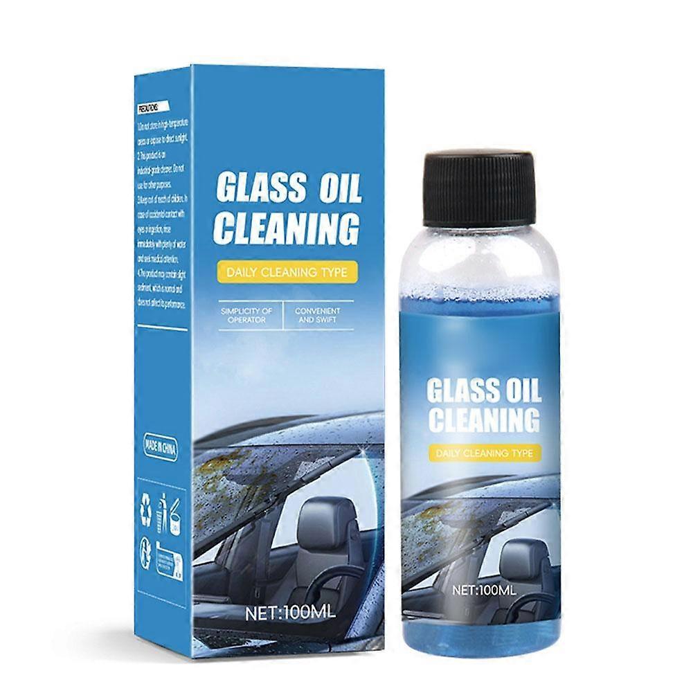 Car Glass Oil Film Cleaner Removal Cream Paste Windshield Water Spot R Emover