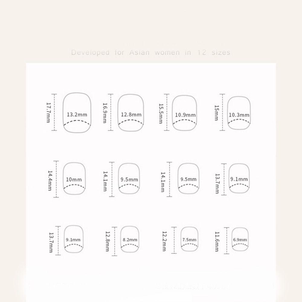 24 шт. съемные полные покрытия DIY длинные французские накладные ногти овальные белые края