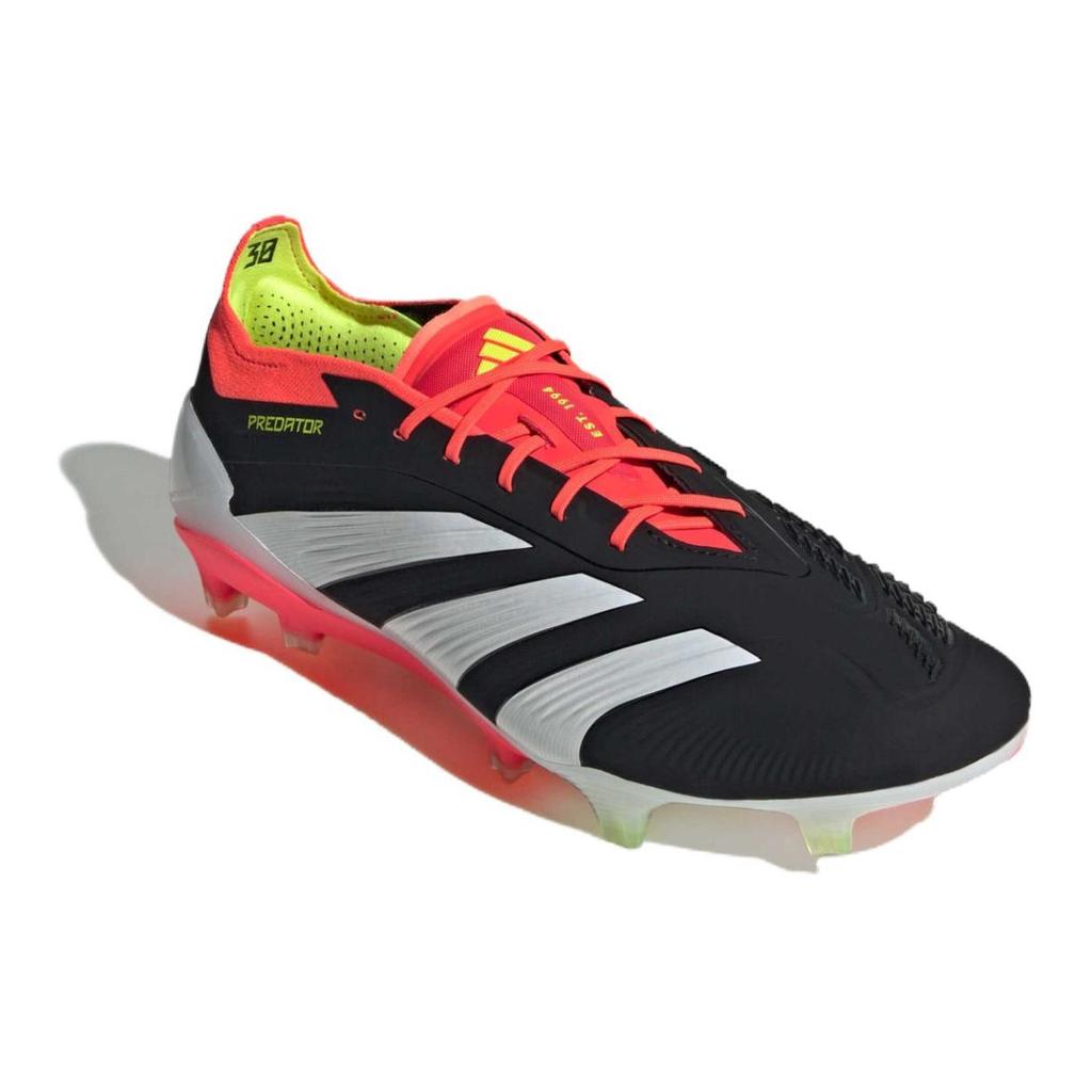 adidas Кроссовки унисекс Predator Elite Low FG Solar Energy Pack Black Core-Black Cloud-White IE1802