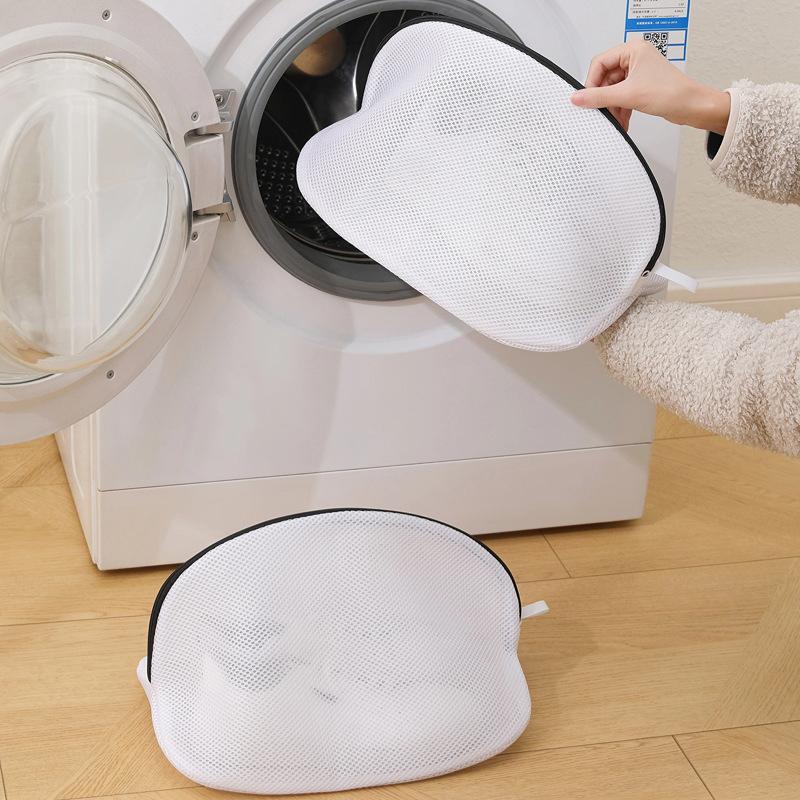 Сетчатый мешок для белья, сумка для обуви для стиральной машины с застежками-молниями, дорожные сумки для хранения обуви, защитный ящик для хранения одежды, сумки-органайзеры