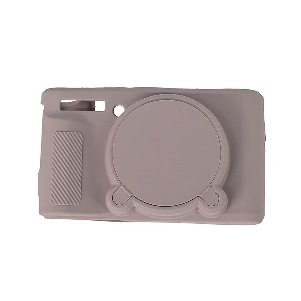 Для SX740HS SX730HS Мягкий резиновый силиконовый чехол для Canon PowerShot SX740 HS SX730 Защитная накладка для корпуса с защитой объектива