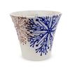 Isayama Kiln 140cc In Hasami Yunomi Tea Flower Center Blue J-kitchens Teacup, (Made Japan, Ware, Bowl), Pattern,