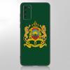 Чехол с гербом Марокко и флагом для Samsung Galaxy A12 A02S A22 A32 A52 A72 A71 A51 A41 A31 A21 A11 A50 A70 A10S A20S, черный чехол