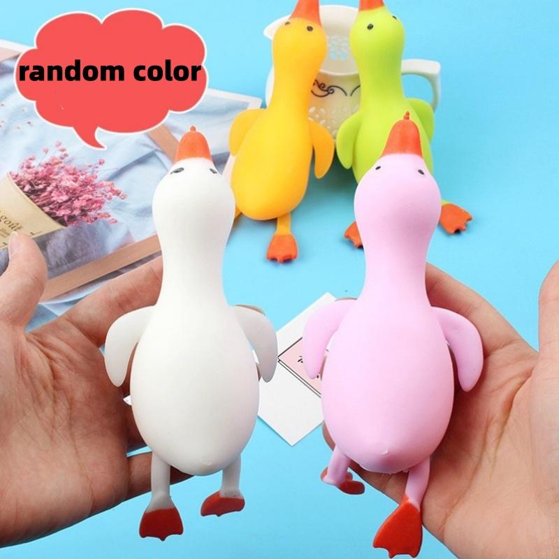 Stress Relief Duck Squeezing Toy for Kids Adults - Anti-Stress, ADHD Sensory Toys Gift for Classroom Prize Party Goodie Bag