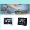 Electronic Clock Alarm Digital Large Display Charger Brightness Adjustable Level