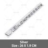 3D ABS V6 V8 V12 KOMPRESSOR Badge Car Fender Emblem Sticker Rear Trunk Decal Logo For Benz E/S Class Amg Gls G500 G600 C63 JO7