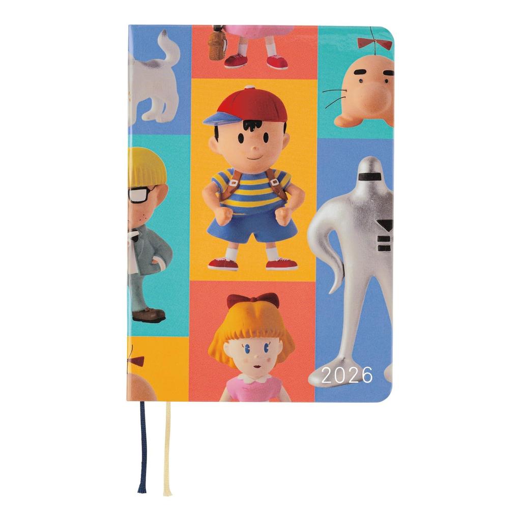 Hobonichi Techo 2026 HON English Edition Figure Page Per MOTHER/Clay [A6/1 Day/January/Monday Start]