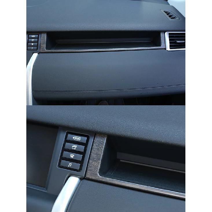 For Land rover Discovery Sport 2015 2016 2017 2018 2019 Car styling ABS plastic Oak wood grain Car Interior Sticker Car parts