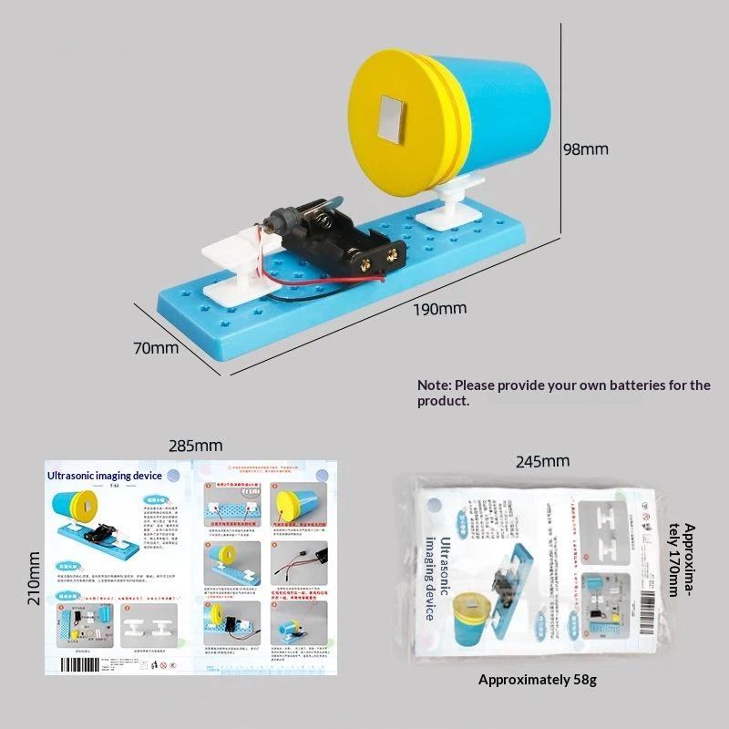 Scientific Experiment Set Visible Sound Wave Imager Diy Acoustic Imaging For Home Experiments Sound Wave Art & Science Toy