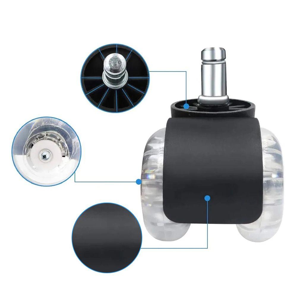 Офисный шкив Поворотные ролики Колесо для кресла Колеса Бесшумное колесо Мебель Колеса для офисного кресла