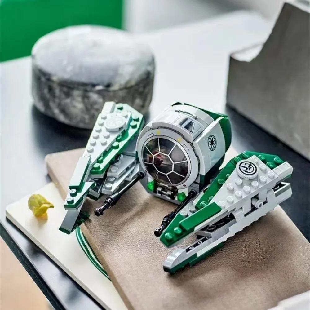 MOC 75360 Звездный истребитель Джедаев Йоды Звездные Войны Конструктор-головоломка Сборка DIY Игрушки и Хобби Для Детей Подарок на День Рождения Рождество