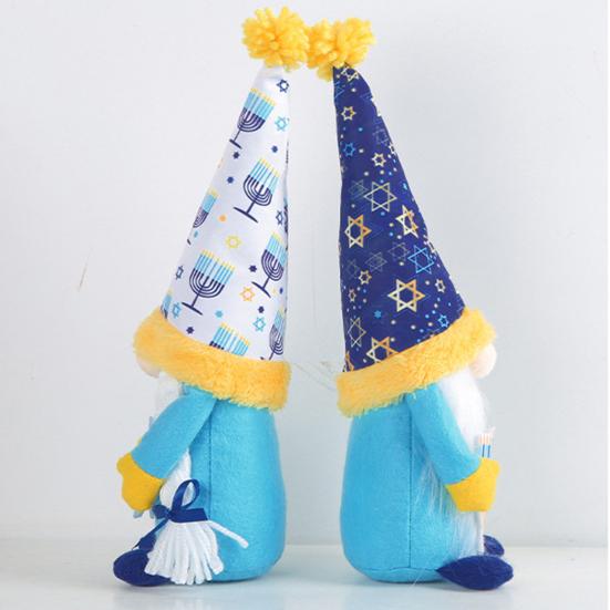 Gnome Doll Ornament Hanukkah Festival Faceless Doll Ornament Cultural Atmosphere Home Holiday Decoration