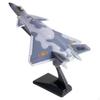 Модель истребителя из сплава J2, Реалистичная игрушка военного самолета, Симулятор боевого самолета для мальчиков, Случайный