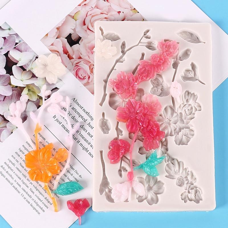 Принадлежности для мыловарения Инструменты для украшения торта Силиконовая форма для мыла Изысканная роза Бытовые формы для свечей Изделия из смолы для свечей