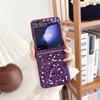 Чехол High-End Люкс Качества с Блестками и Алмазами для Samsung Galaxy Z Flip 5 4 3 ZFlip flip5 Flip4 Блестящий Цветной Ударопрочный Чехол для Samsung ZFlip3