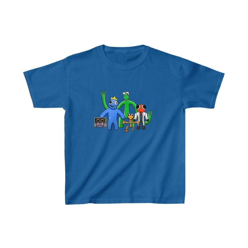 Rainbow Friends Group Monster Toddler Tee Shirt T-Shirt Soft Heavy Cotton YouTube Quality Printed Multiple Colors FREE SHIPPING