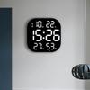 LED Acrylic Decorative Gym Wall Clock with Countdown Timer for Living Room