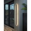 Modern Waterproof outdoor Long Strip LED wall lamps IP65 Aluminum Wall Light Garden porch Sconce Lights 110V 220V wall washer