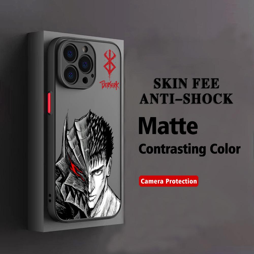 Горячий аниме-чехол B-BerserkS для Xiaomi Redmi Note 14 13 12 11 11S 10 9T 8 7 Pro Plus 4G 5G Матовый прозрачный задний чехол