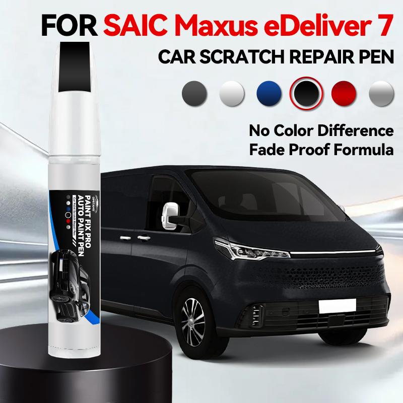 Для SAIC Maxus eDeliver 7 Подкрашивающая краска Ремонтный комплект для дисков Ремонт царапин на дисках Краска для обода Для ремонта колес автомобиля Серый Серебристый Черный