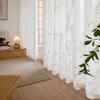 Embroidery Light Luxury Curtains Window Screen Curtains Bedroom Children's Room Living Room Bay Window