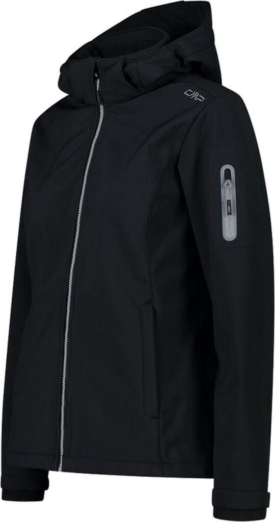 Куртка CMP Softshell Jacket Zip Hood Women (39A5006) черный