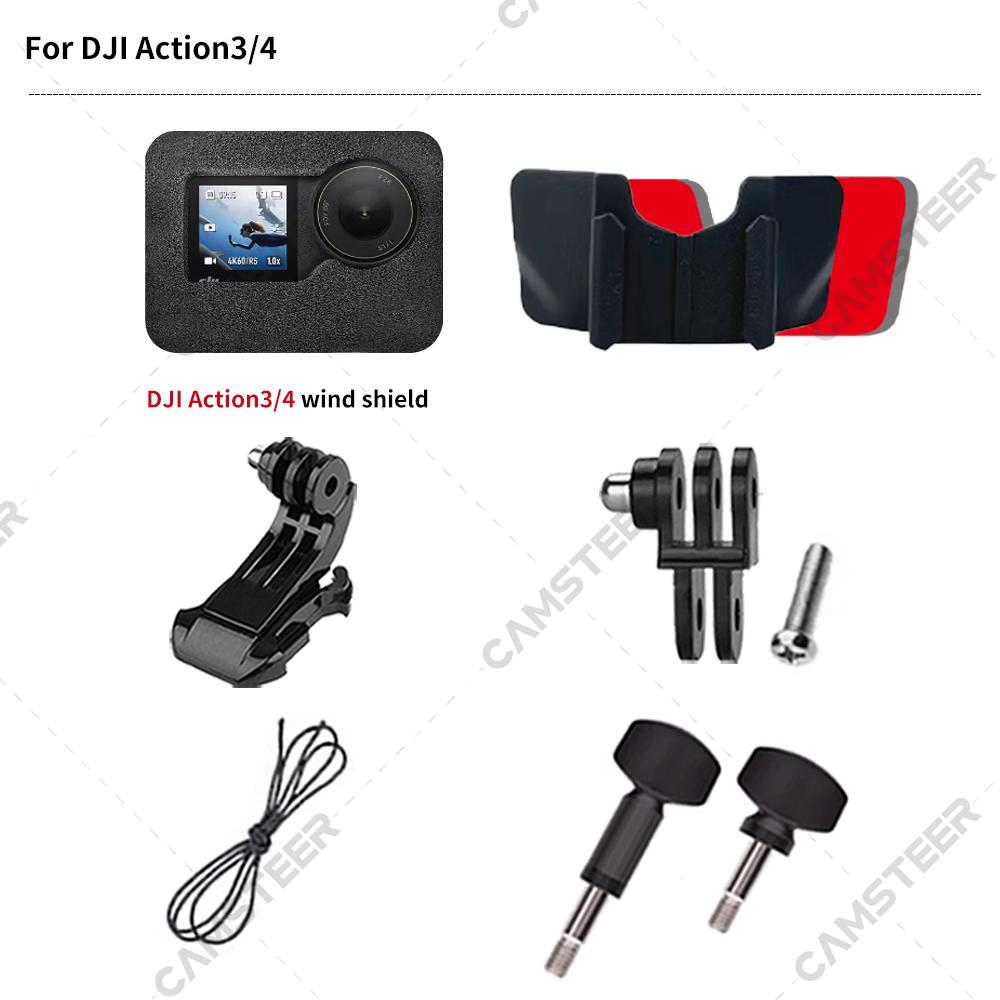 Scorpion EXO AT950 Helmet Custom Aluminium Chin Mount for GoPro Hero 12 11 10 9 Insta360 X4 X3 Ace pro DJI Action 3 4 Camera