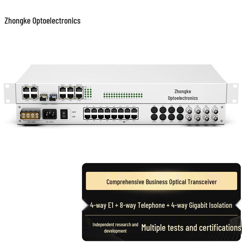 Zhongke Optoelectronics Multi-Service Optical Transceiver