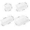 1Pcs Transparent Desk Storage Organizer Drawer Table Jewelry Container Makeup Organizer Box