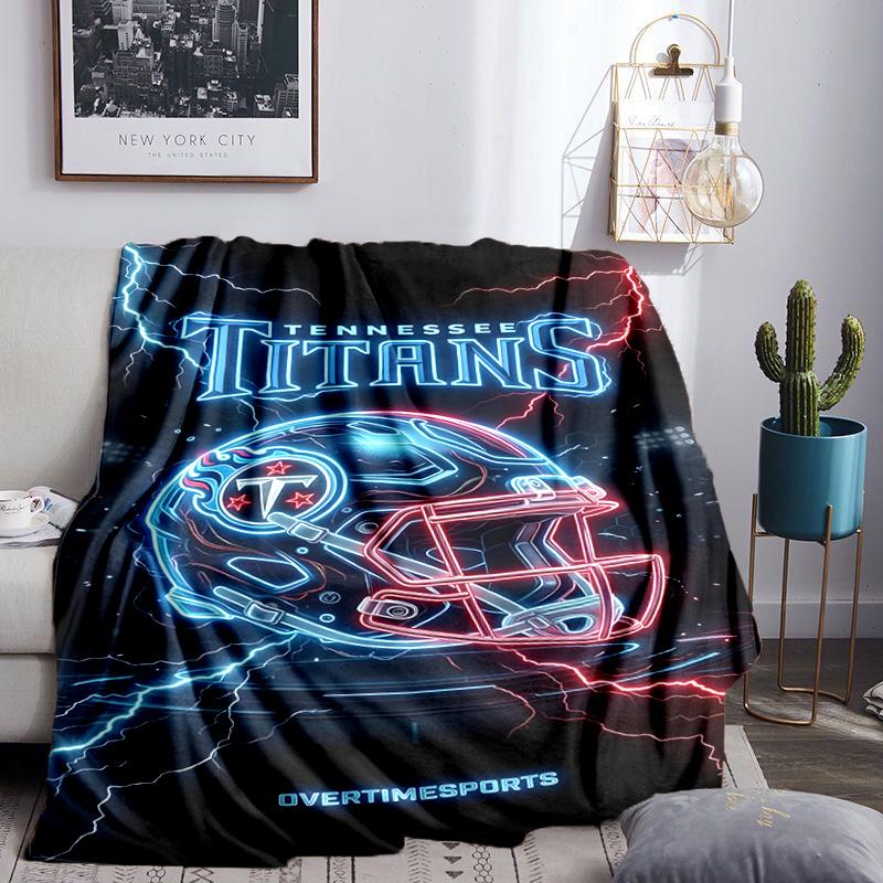 Tennessee Logo Art Blanket Lightweight Flannel Bedding Blanket Perfect for Travel, Camping, Living Rooms, Offices, Sofas, Fan Christmas gift