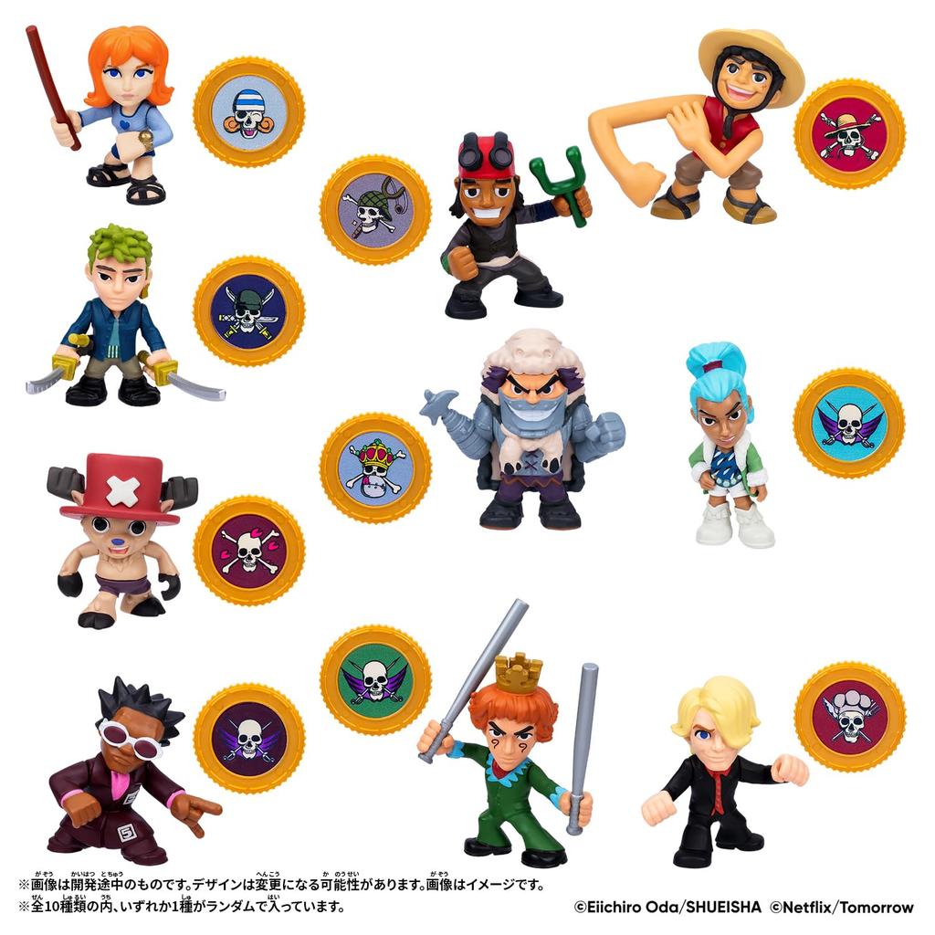 Netflix ONE PIECE Mini Figure Toy for Ages 4+