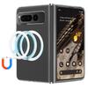 Магнитный чехол для Google Pixel Fold, совместимый с MagSafe, акриловый противоударный чехол для телефона