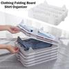 Plastic T Shirt Folder Board White DressBook Folding Board Shirt Organizer Closet