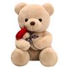 Rose Teddy Bear Plush Toy With Pp Cotton Filling Romantic Gifts Home Decor Doll