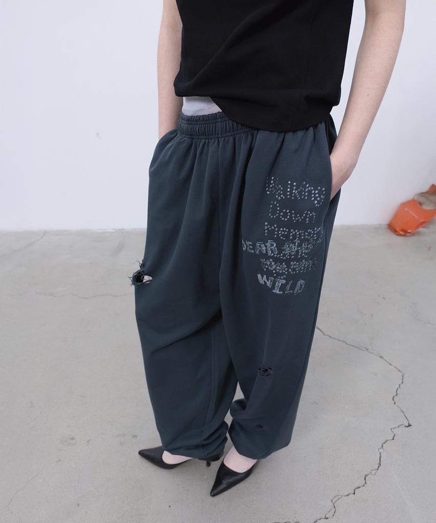 LCDC™ Printed Sweatpants (Grey)
