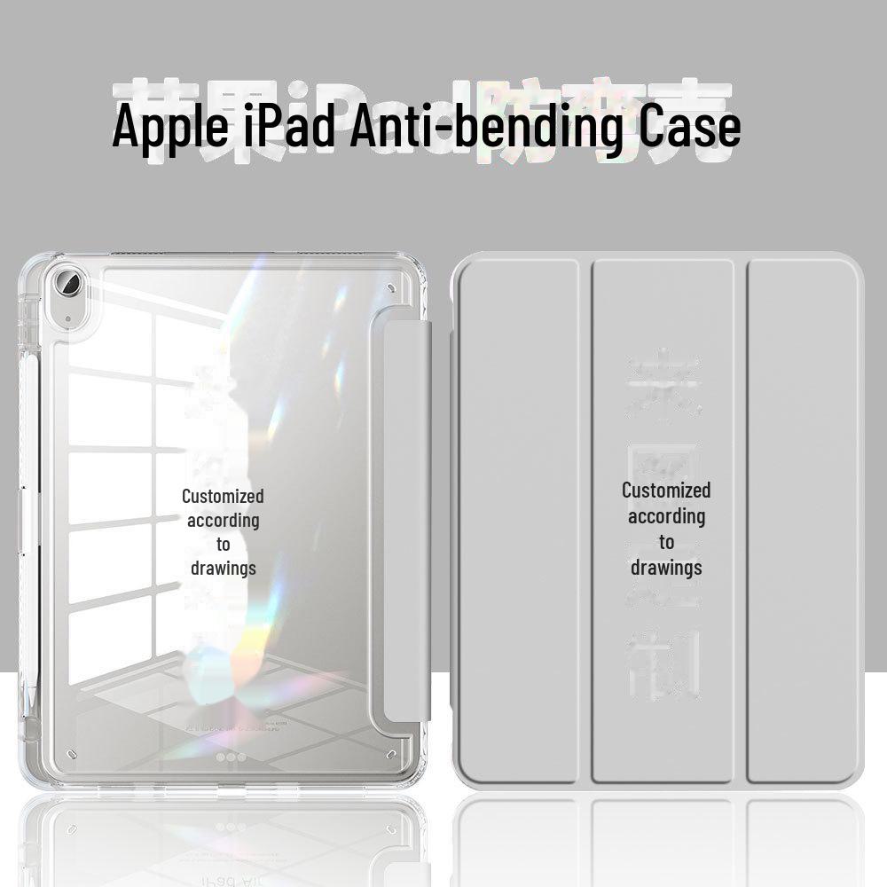 Защитный чехол, устойчивый к изгибу, для 11-дюймового Apple iPad Pro - 10.2 прозрачный акриловый чехол для планшета