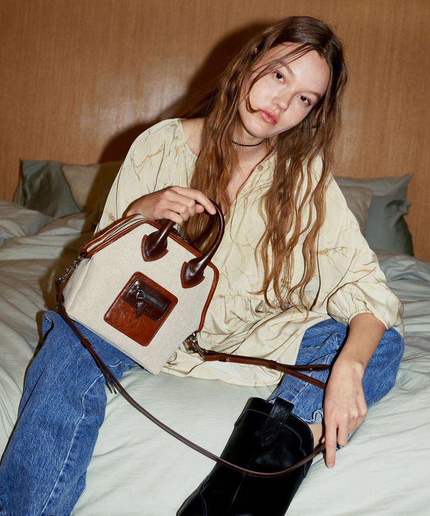 Mfnt Play Three-Way Crossbody Bag_Caramel (Two-Tone Canvas)_S