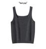 Women's 100% Pure Cashmere Round Neck Knit Camisole Vest