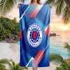 Rangers FC принт Быстросохнущее пляжное полотенце Микрофибра Впитывающее Портативное для путешествий Полотенце для плавания