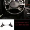 Наклейки для отделки салона автомобиля из углеродного волокна для Mercedes benz C Class W204 C180 C200 2007-2013 Аксессуары