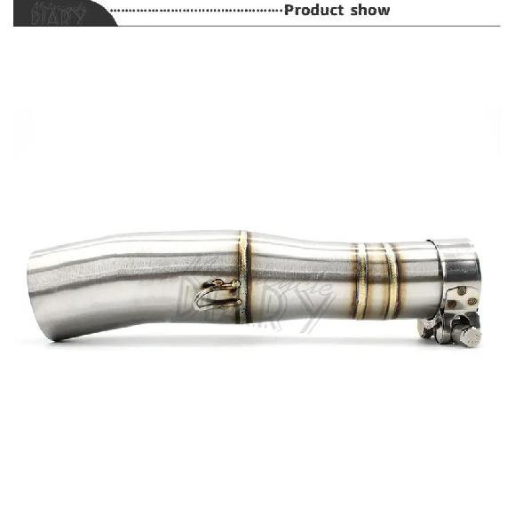 For Honda X-ADV750 X ADV750 X-ADV XADV 750 51mm Motorcycle Exhaust Escape Moto Middle Link Pipe Bike Elbow Motorcross Stainless