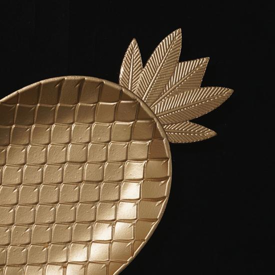 Поднос для фруктов, большая вместимость, изысканное деревянное блюдо в форме листьев/ананаса, сервировочное блюдо, товары для дома