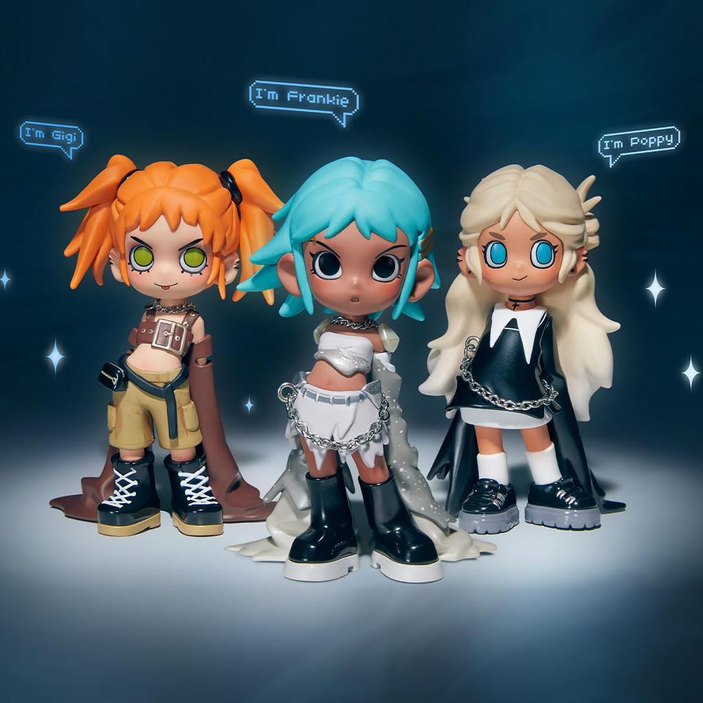 POP MART Lil Peach Riot Series Pop Mart Gacha Gacha Blind Box Фигурка Пластиковая модель Премиум Игрушка ПВХ Мягкий винил Оригинальный персонаж Подарок на день рождения