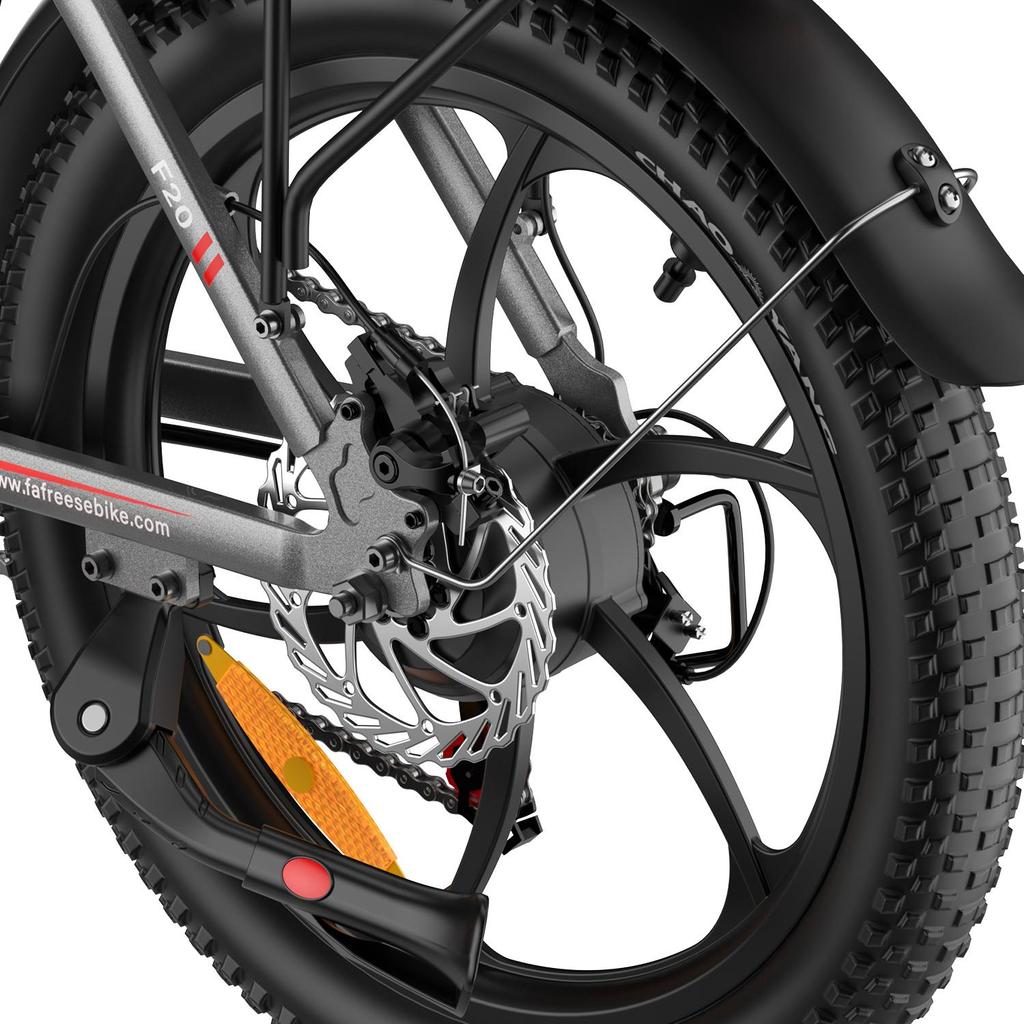 FAFREES F20 Adult Electric Bike 250W Brushless Motor 36V18Ah High-Capacity Battery Multiple Color Options, Compact Commuter E-Bike
