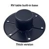 RV Table Base Mount Trailer Table Base Replacement Table Base Mount With Mounting Screws RV Table Pedestal Trailer Table Support