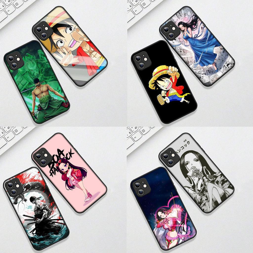 for Motorola Moto Edge 50 30 One Fusion 40 neo Ultra Pro 20 Lite G50 G85 G84 E15 E14 Case Zoro Boa Hancock One Pieces Luffy