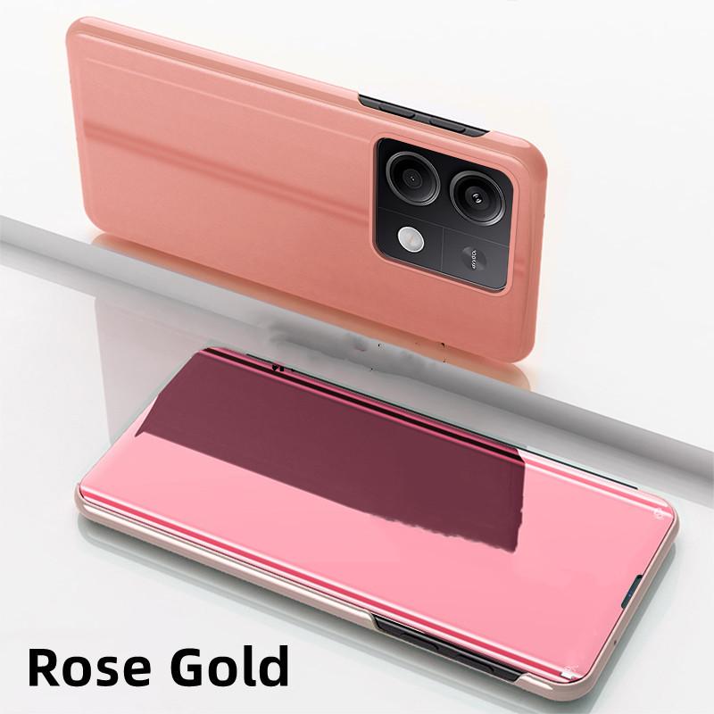 Роскошный зеркальный чехол-книжка для Xiaomi POCO M5 F6 X7 14T 14 13T 13 12T 12 12S 11T Pro Кожаный чехол для Xiaomi 13 12 11 Lite Аксессуары для телефона